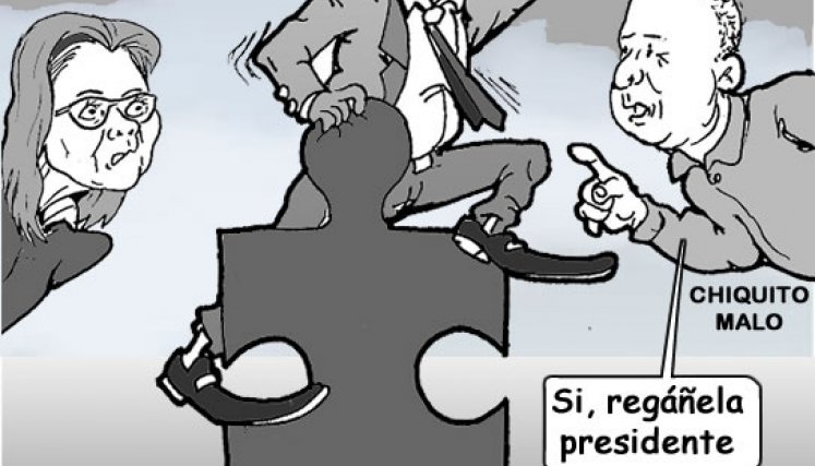 14-Caricatura-Por encima. Por encima de la Fiscalía