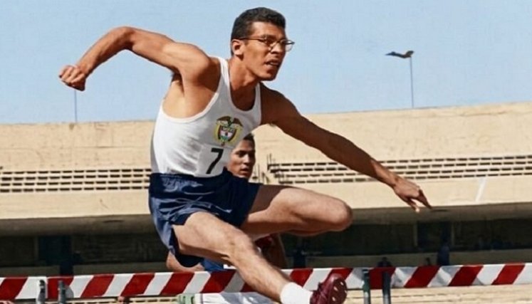 Jaime Aparacio, exatleta, tenía 96 años y es una de las leyendas del deporte colombiano.
