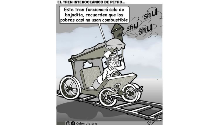 25 de mayo de 2026-Caricatura-Tren de Petro