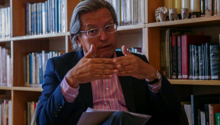 Armando Novoa, jefe negociador del gobierno en los diálogos con la Coordinadora Nacional Ejército Bolivariano (CNEB/Foto Colprensa