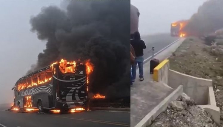 Buses Incinerados Cúcuta - Bogotá