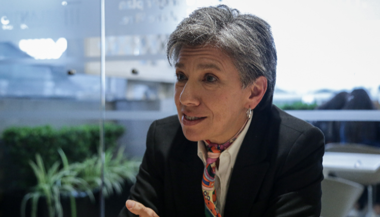 Claudia López, candidata presidencial.