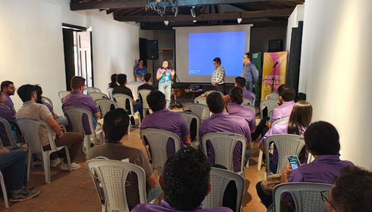 Durante los tres días se hicieron ejercicios de iniciación, diagnóstico e improvisación