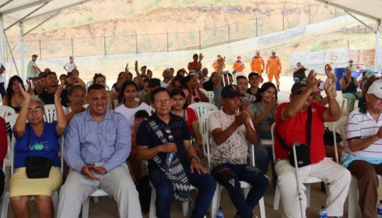 Familias beneficiadas.