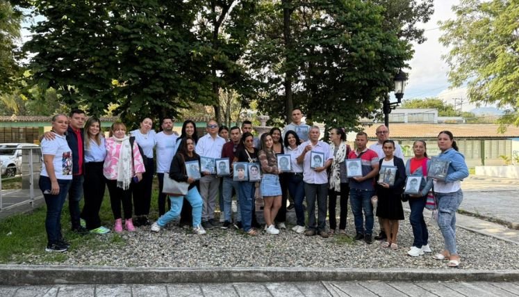Las mujeres buscadoras claman justicia y reparación a las víctimas.