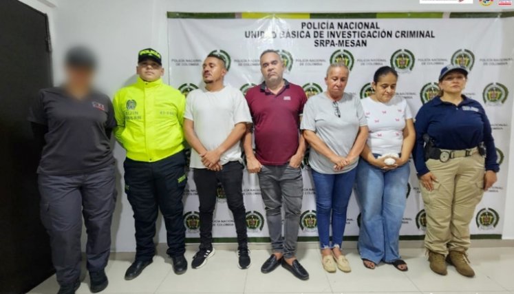 Red de tramitadores ilegales en Colombia.