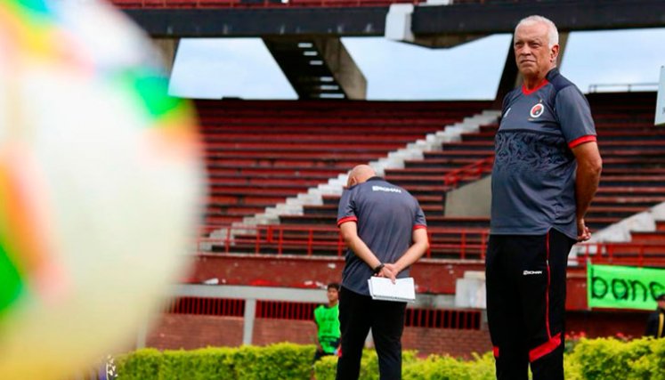 Richard Páez, director técnico del Cúcuta Deportivo. 