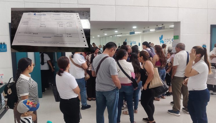 Usuarios denuncian largas filas y pérdida de citas en Centro Médico de Sanitas en Cúcuta