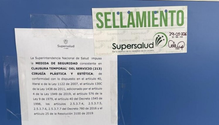 Supersalud toma medidas contra dos clínicas de cirugía plástica en Bogotá
