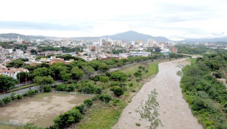 El río Pamplonita aún no presenta disminución de su caudal/Foto Carlos Ramírez