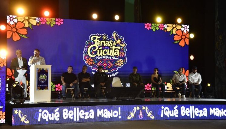 La presente versión de la Feria de Cúcuta será inolvidable, dijo el alcalde Jorge Acevedo./Foto: Cortesía