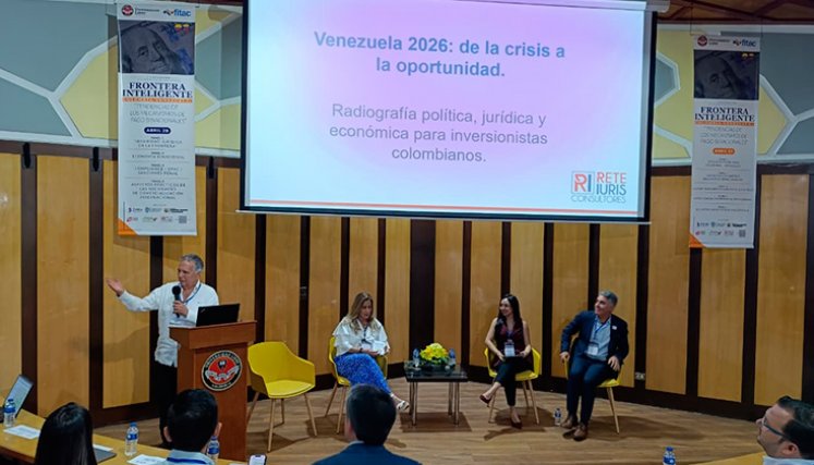 En Cúcuta se desarrolló el I Encuentro Económico Binacional: Frontera Inteligente. / Foto: Leonardo Favio Oliveros-La Opinión