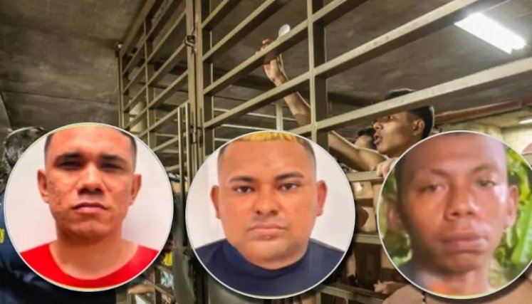 Tres presos se fugaron de la estación de Policía de Caucasia: cortaron los barrotes con una segueta