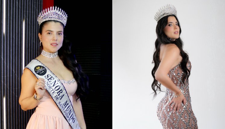 Una mamá con corona: la cucuteña Yenny Mendoza va por el Señora Mundo.