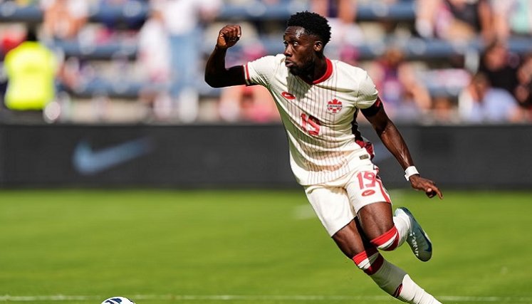 Alphonso Davies es una de las grandes figuras de la selección canadiense.