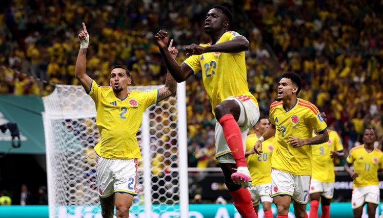 Colombia mejoró ostensiblemente en su juego frente a RD del Congo y ahora piensa en Portugal.