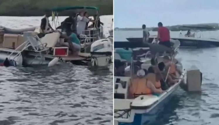 Tragedia en San Andrés: Dos turistas murieron tras grave choque entre una lancha y un pontón