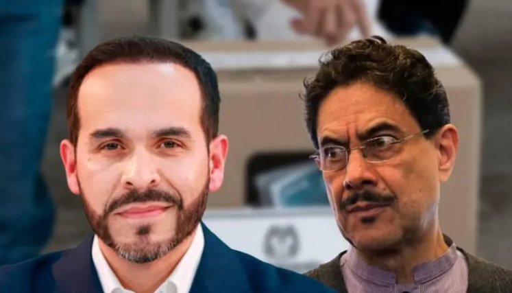 Abelardo y Cepeda, reposición de votos. Fotos: Colprensa y El Colombiano.