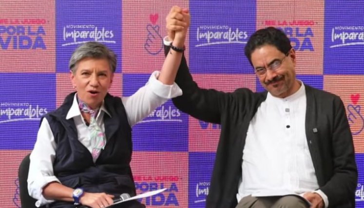 CLAUDIA LÓPEZ E IVÁN CEPEDA 