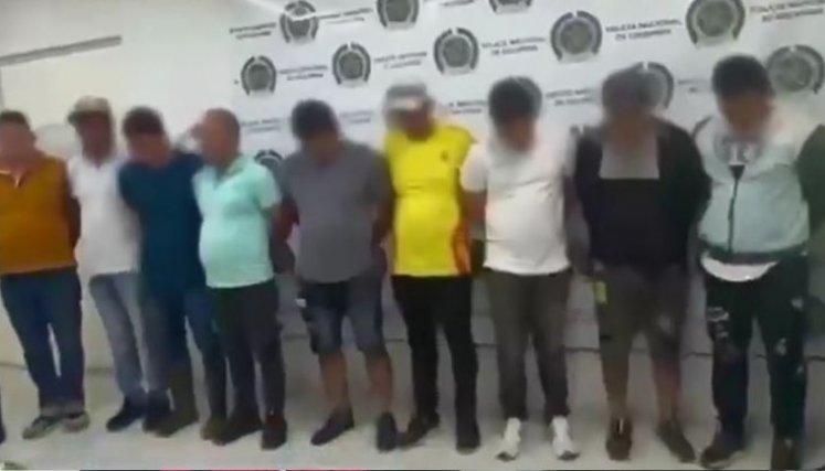 Capturados Red Narcotráfico