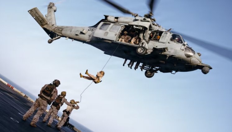 EE.UU en Medio Oriente, Comando Central. Foto tomada del Comando Central de EE. UU. (Centcom) en X en @CENTCOM