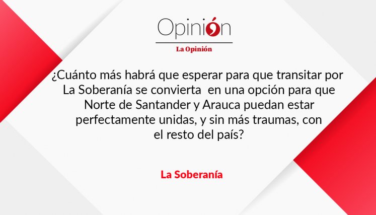 Editorial del 18-06-26. La Soberanía.