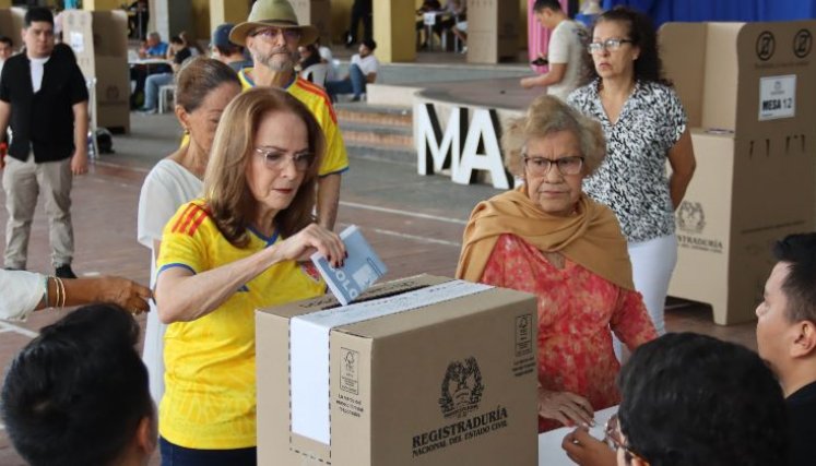 Las elecciones presidenciales en Cúcuta tuvieron un trámite normal/Foto: Carlos Ramírez/La Opinión