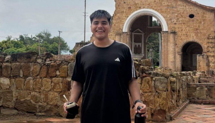 Estudiante argentino en Cúcuta.