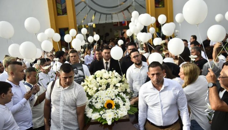 Sentida despedida dio Cúcuta al periodista Cristian Hernando Herrera/Foto Cortesía
