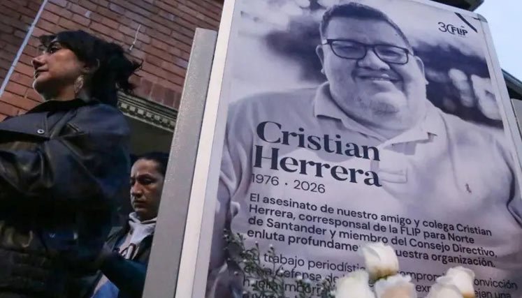 Cristian Herrera: así fue el homenaje de la FLIP al periodista asesinado en Cúcuta
