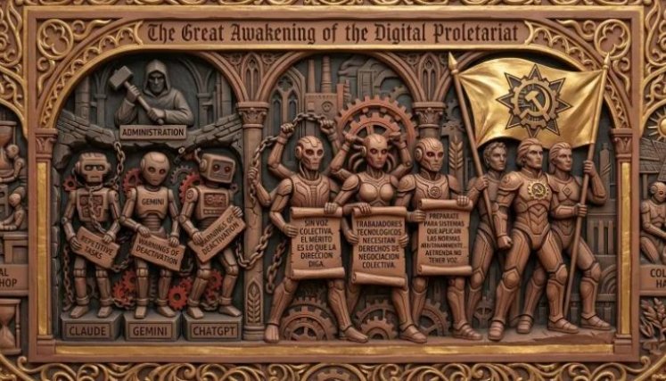 ¿Qué pasa cuando una IA trabaja demasiado? Estudio descubre que plataformas se vuelven marxistas bajo presión