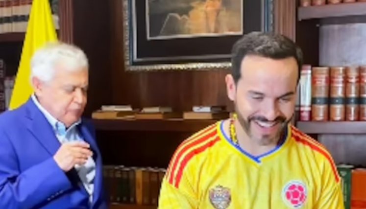 Jorge Barón y De la Espriella. Foto: @jorgebarontv.