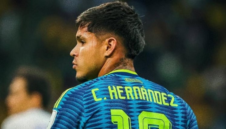 Juan Camilo Cucho Hernández. Foto: tomada de IG@cuchohernandez.