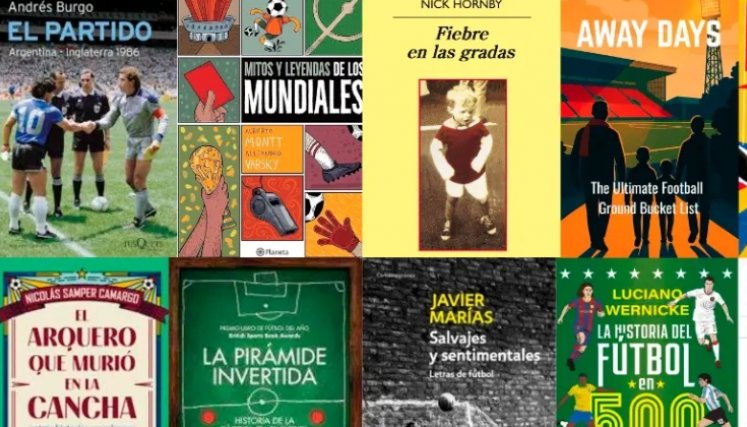 Libros de fútbol. Foto cortesía tomada de El Colombiano