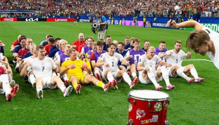 Selección de Noruega. Foto: Facebook @Fotballandslaget﻿.