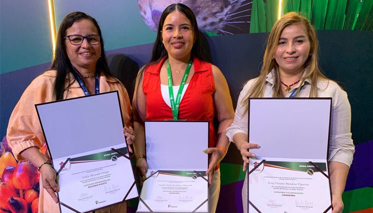 Mujeres del Catatumbo se alzaron con dos galardones y un segundo puesto del Premio a la Mujer Palmera 2026