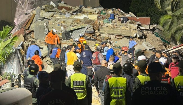 Terremoto en Venezuela 2026. Foto: Antony Ramirez