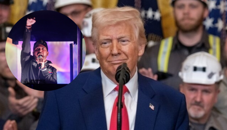 Trump da apoyo a Abelardo.