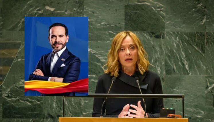De la Espriella habló telefónicamente con presidenta de Italia, Giorgia Meloni
