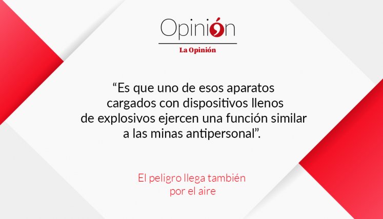 El peligro llega también por el aire