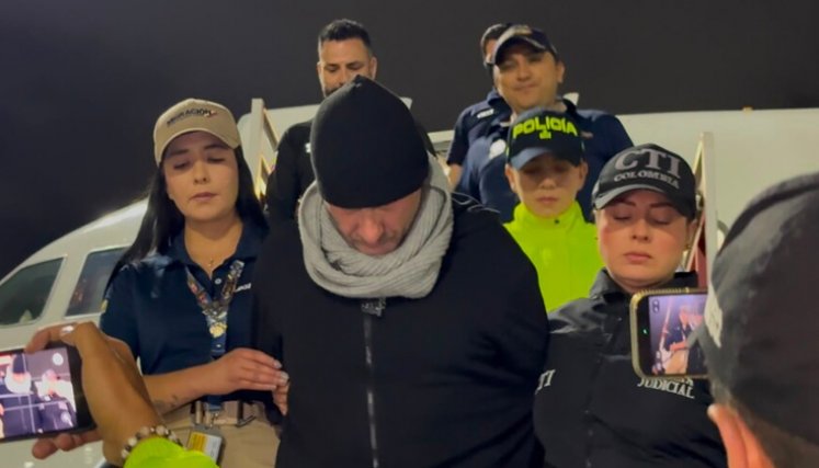 Presunto feminicida de Natalia Villalba ya está en Bogotá