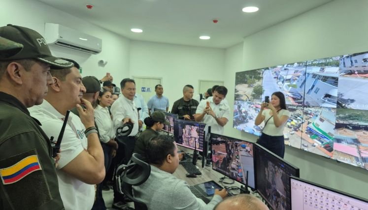 Con gobernador a bordo fue activado el esquema de videovigilancia en el municipio de Ocaña.