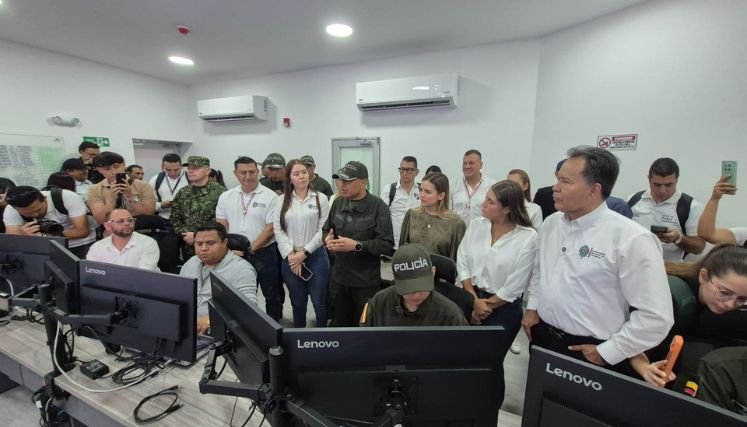 Con gobernador a bordo fue activado el esquema de videovigilancia en el municipio de Ocaña.