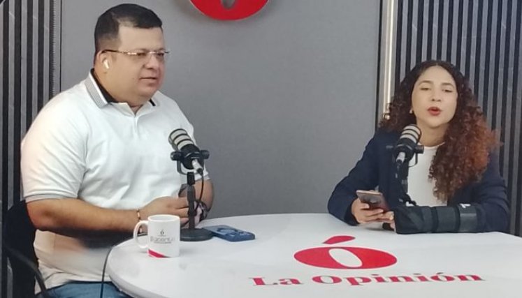 El secretario de Movilidad de Cúcuta explica a La Opinión cómo serán los cambios viales/Foto Orlando Carvajal