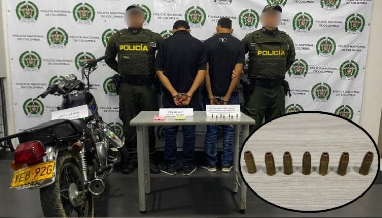 Capturados Moto Robada
