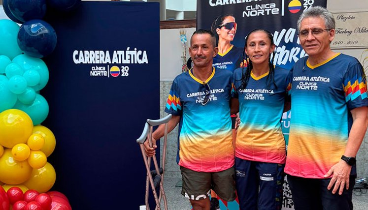 Carrera Atlética Clínica Norte. 