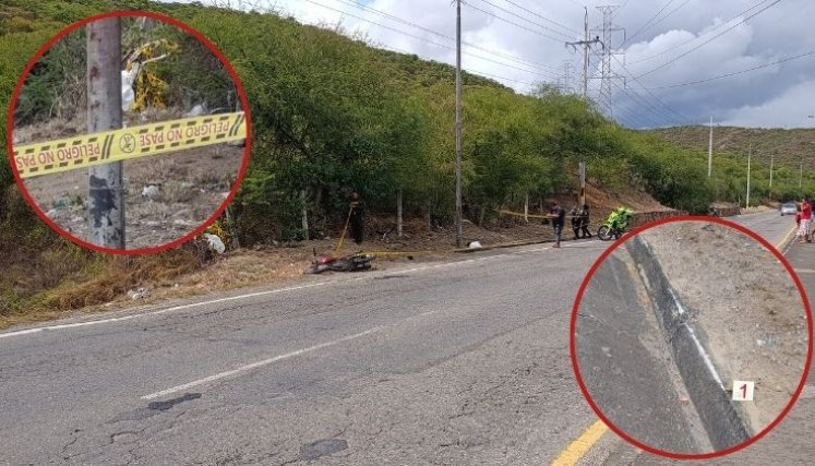 Choque Poste Anillo Vial Oriental