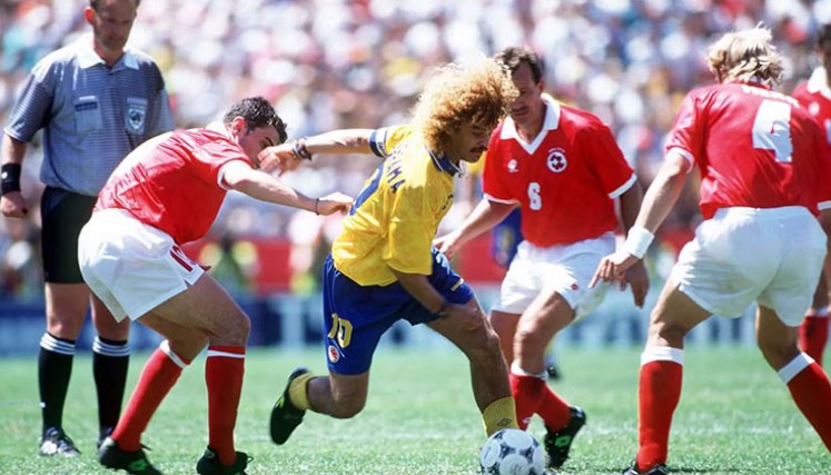 Colombia vs. Suiza, 1994. 