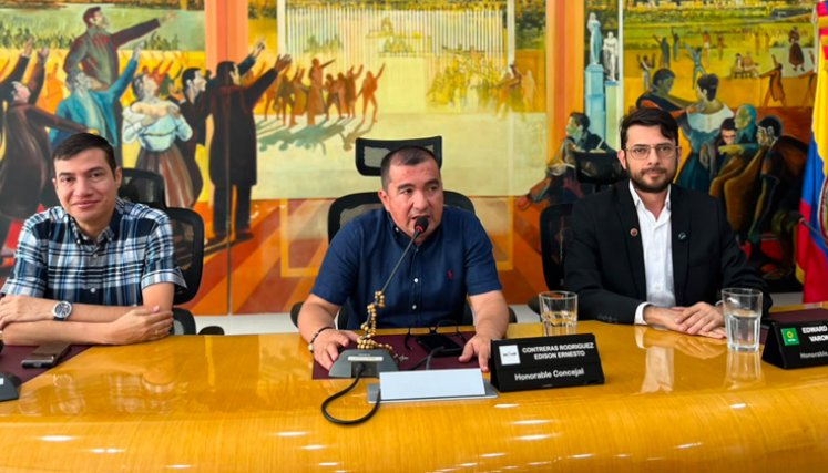 Edward Varón asumió como segundo vicepresidente del Concejo de Cúcuta