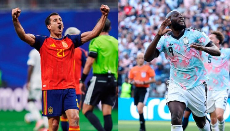 España vs Bélgica